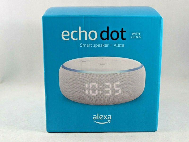 Echo Dot 3 con Reloj – APARATOS RAROS
