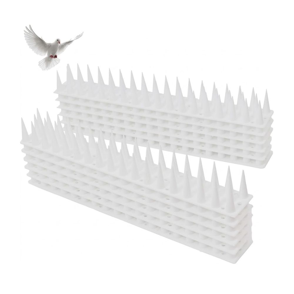 Kit 12 Púas Antipájaros Exterior – 5.4 Metros Totales 🐦🚫