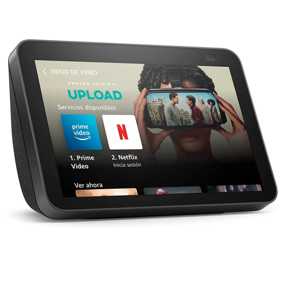 Echo show 8 Amazon 2ª generación, negro