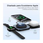 Cargador 3 en 1 Plegable para iPhone 17, Watch y AirPods 🔋 - Imagen 4
