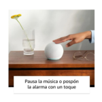 Echo dot Amazon 5º generación con reloj, blanco - Imagen 5