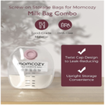 Bolsas de almacenamiento de leche materna enroscadas, Momcozy 48 unidades - Imagen 3