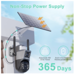Cámara De Seguridad Con Panel solar Inalámbrica - Imagen 3