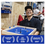 JUEGO DE BATALLA MAGNETICA KLASK PARA FIESTAS - Imagen 3