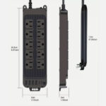 Extensión de enchufes con entrada usb y tipo c - Imagen 5