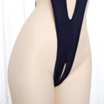 X Microbikini transparente con sujetador abierto, personaje de anime japonés, lencería erótica - Imagen 2