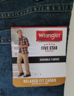 Wrangler Vaqueros cargo con 6 bolsillos para hombre - Imagen 3
