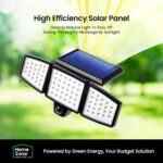Luces solares de seguridad para exteriores