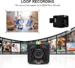 HOEUJIA Mini cámara oculta HD 1080P, espía portátil. - Imagen 8