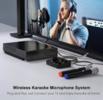 Sistema mezclador con micrófono de karaoke, portátil - Imagen 3