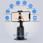 Trípode de seguimiento facial automático, rotación de 360° - Imagen 7