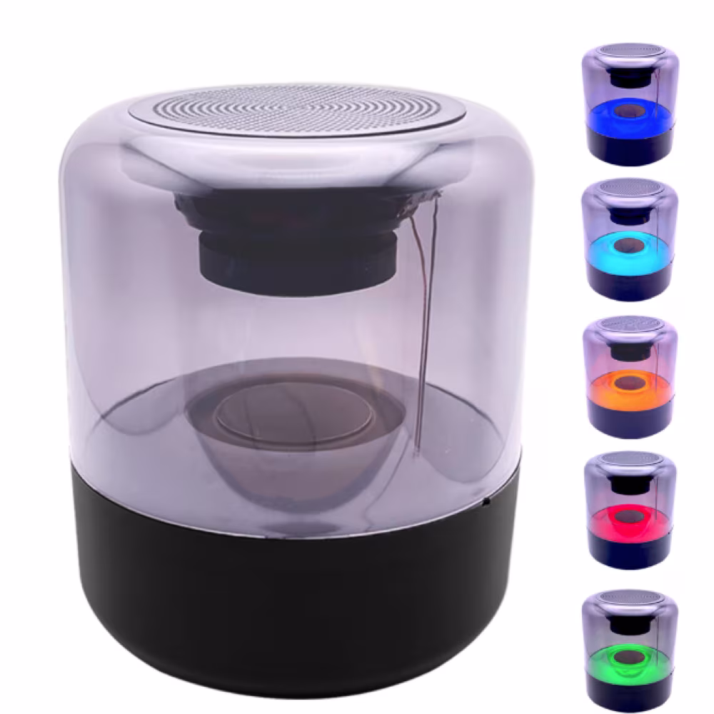 Altavoz wireless cilíndrico led Inalámbrico en Lima