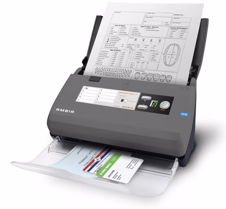Ambir ImageScan Pro 820ix (DS820ix-AS) Escáner de ID y documento dúplex en Lima