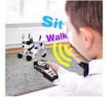 Cachorro robot contixo R4 blanco con control remoto en Lima