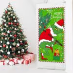 Decoración | cubierta de puerta | grinch en Lima