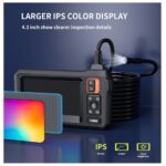 Boroscopio inskam 4.3"LCD single-lens 8mm-largo 10m (C30) - Imagen 2