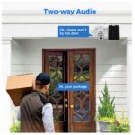 Hiseeu cámara de seguridad solar para exteriores - Imagen 3