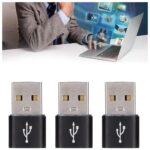 Paquete de 2 adaptadores conversores de puerto USB - Imagen 6