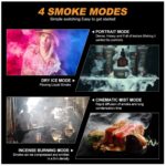 Máquina de humo portátil Lensgo smoke S mini con control remoto inalámbrico - Imagen 3