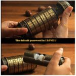 Cryptex código da vinci dispositivo de encriptado secreto - Imagen 3