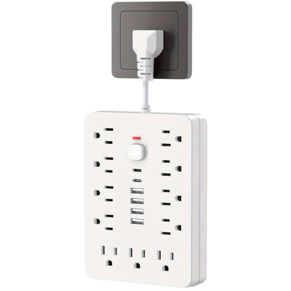 Power strip TT-PS11 adaptador de corriente múltiple portátil 17 en 1