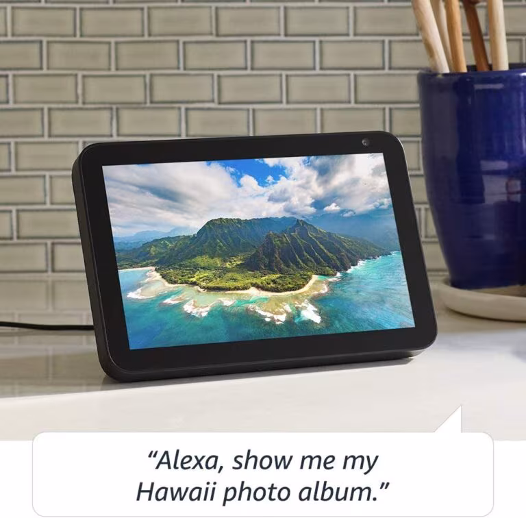 Echo Show 8 Edicion Black NO INCLUYE BASE en Lima