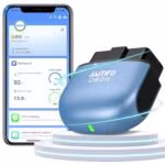 Escáner OBD2 Lector de código Bluetooth: Inteligente AI Auto Connect Wireless Car Scanner Herramienta de diagnóstico de datos en vivo para iOS/Android Código de error de motor claro en Lima