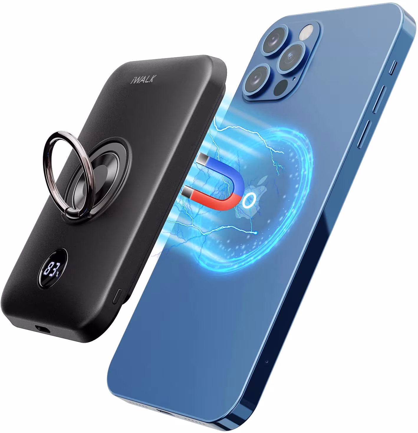 iWALK  Bateria portátil magnética e inalámbrica de 6000 mAh en Lima