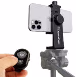 KobraTech UniMount 360 – Soporte de Trípode Universal para iPhone con Mando a Distancia en Lima