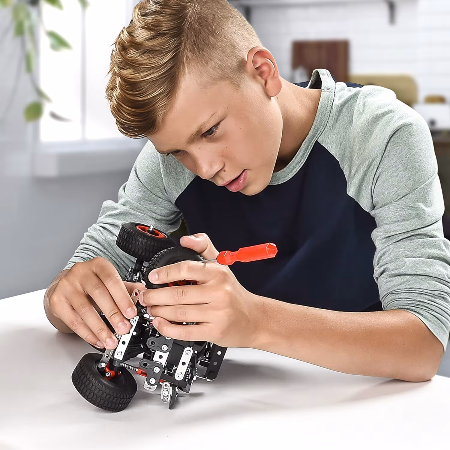 Meccano Erector 25 modelos de vehículos de construcción. en Lima