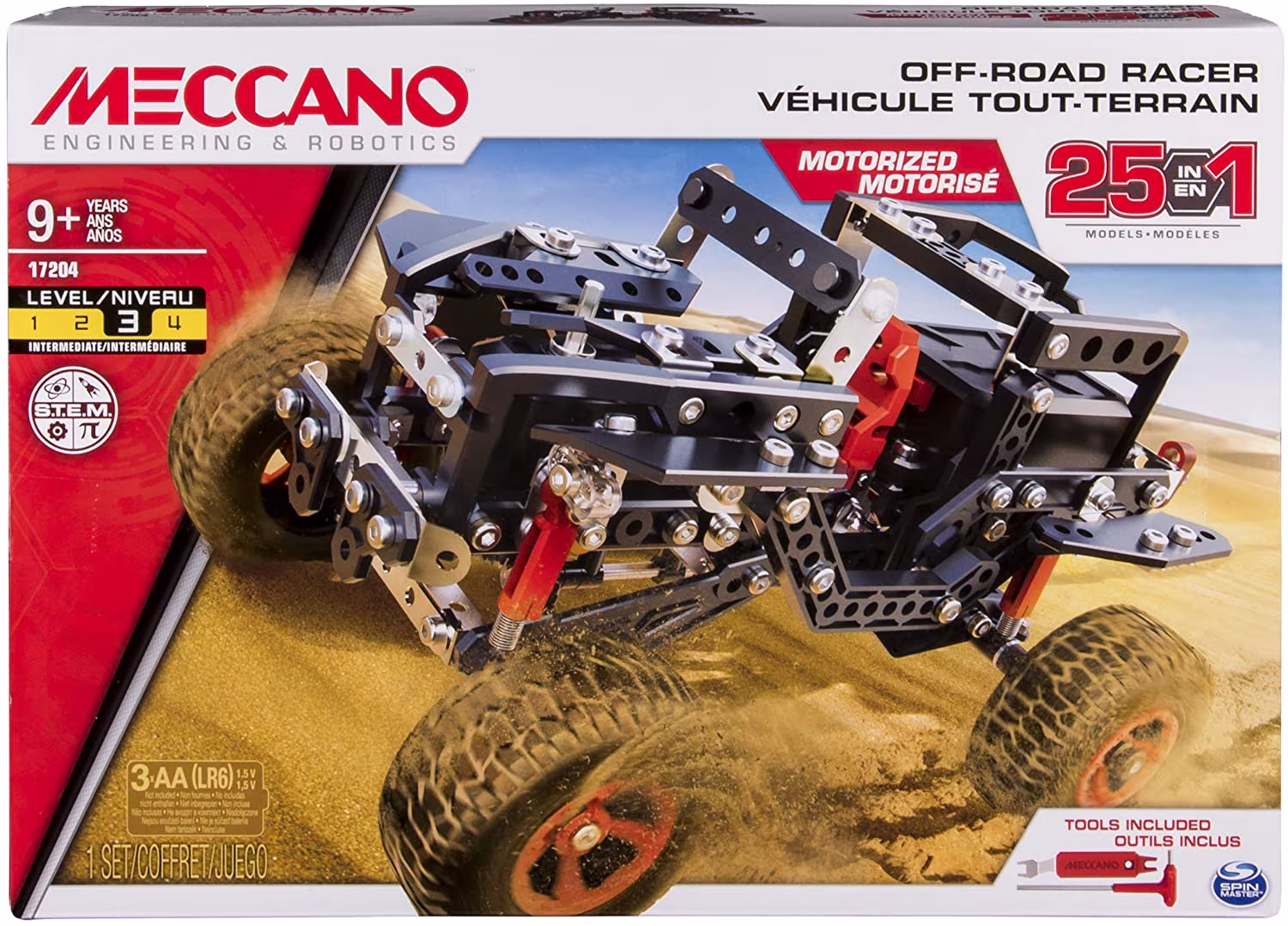 Meccano Erector 25 modelos de vehículos de construcción. en Lima