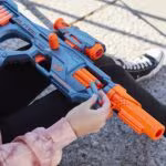 NERF Elite 2.0 Eaglepoint RD-8 Blaster – Tambor de 8 Dardos – Alcance y Barril Desmontables – 16 dardos Elite oficiales en Lima