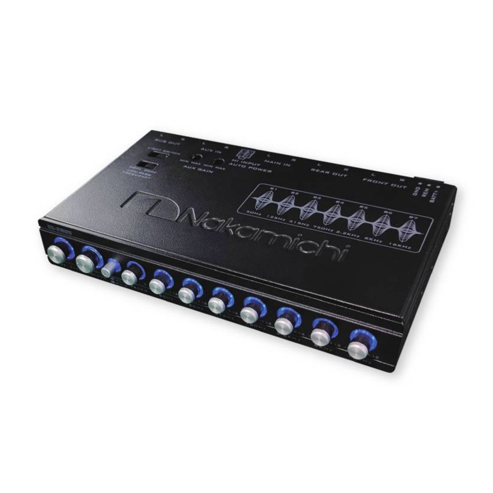 Ecualizador de audio de 7 bandas Nakamichi EQ-Z1825