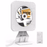 Reproductor de CD portátil o para montaje en pared con control remoto en Lima