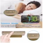 Szelam reloj despertador para dormitorio en Lima