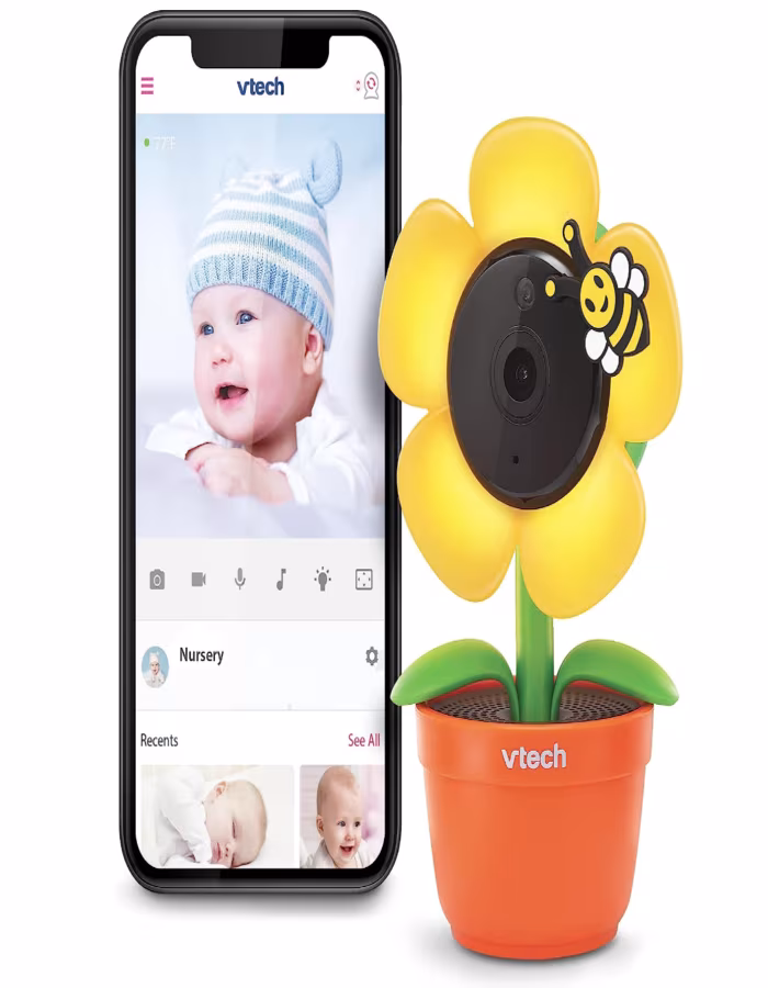 VTech RM9751 Yellow Daisy Smart Wi-Fi – Cámara para bebé en Lima